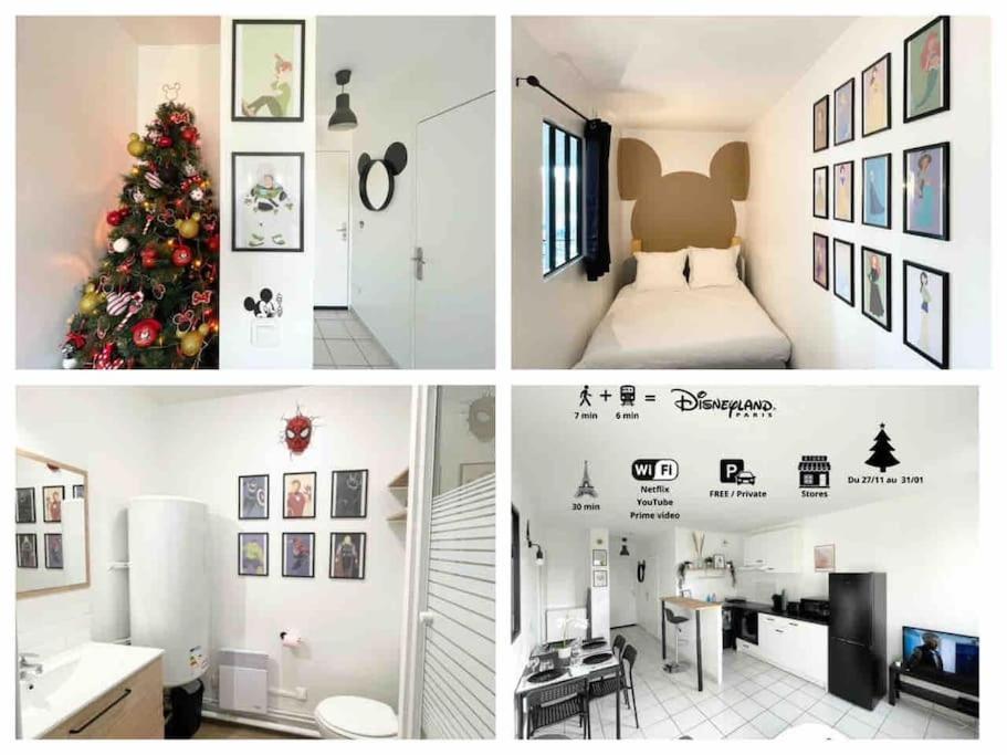Mickey'S House - Apartments 4 Persons - 10 Min Disneyland Paris Bussy-Saint-Georges Zewnętrze zdjęcie